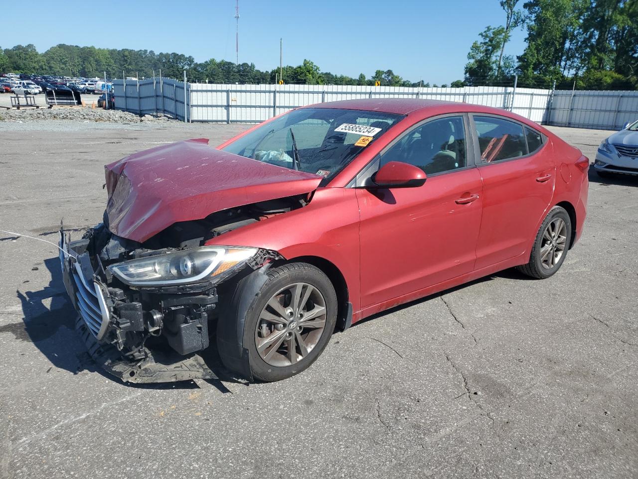 hyundai elantra 2017 5npd84lf7hh077061