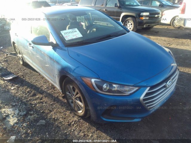 hyundai elantra 2017 5npd84lf7hh178150