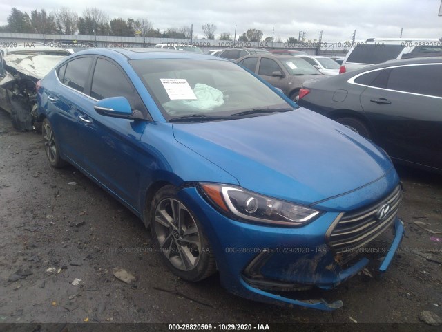 hyundai elantra 2017 5npd84lf7hh188189