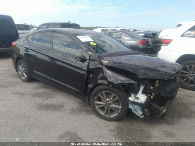 hyundai elantra 2018 5npd84lf7jh214473