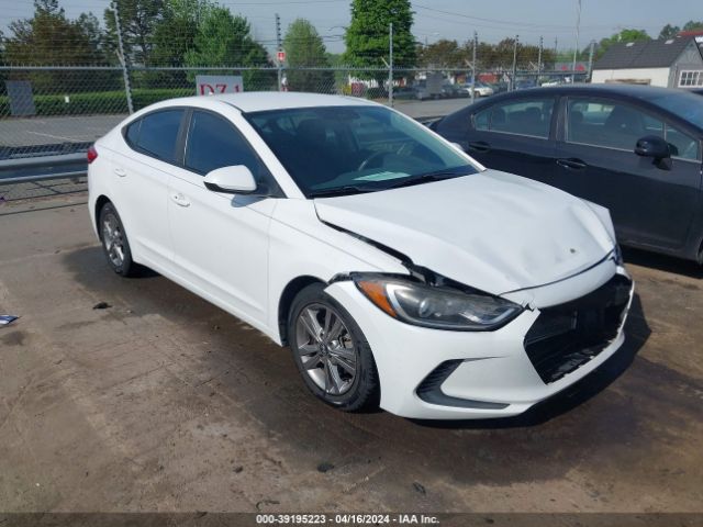 hyundai elantra 2018 5npd84lf7jh218040