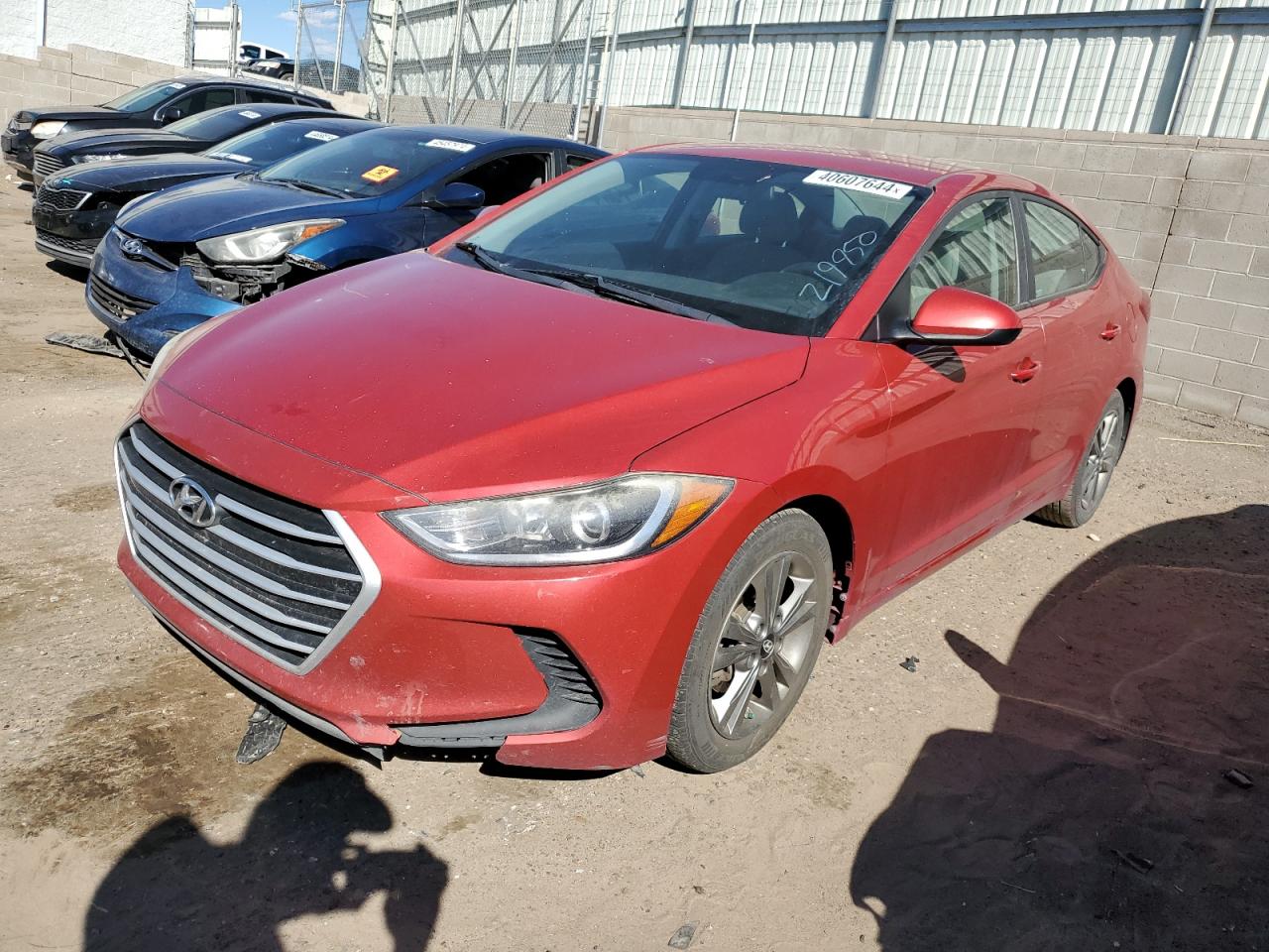 hyundai elantra 2018 5npd84lf7jh219950