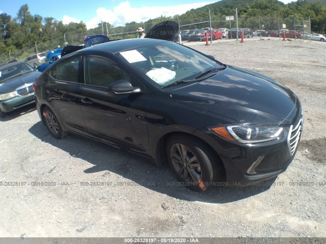 hyundai elantra 2018 5npd84lf7jh224422