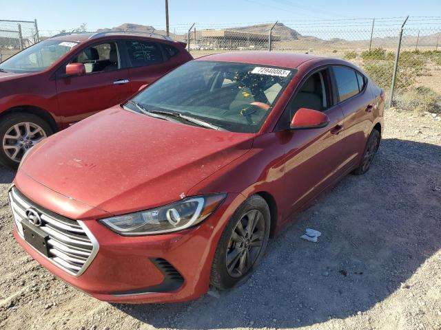 hyundai elantra 2018 5npd84lf7jh231208