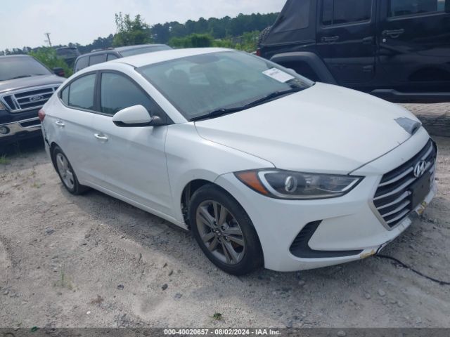 hyundai elantra 2018 5npd84lf7jh232908