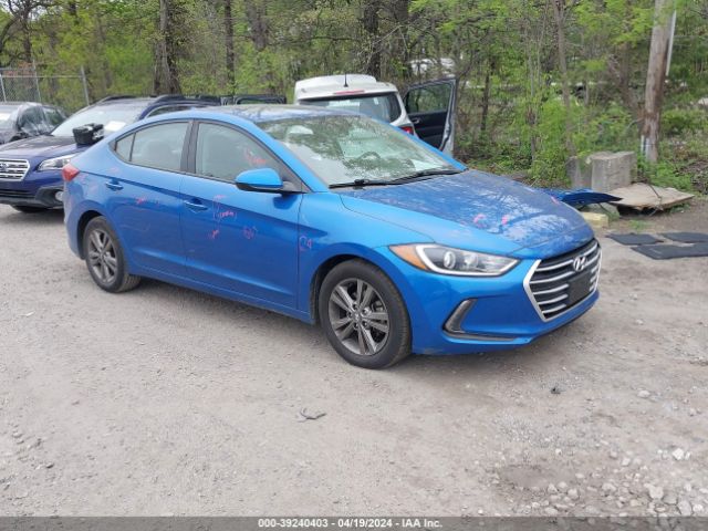 hyundai elantra 2018 5npd84lf7jh237591