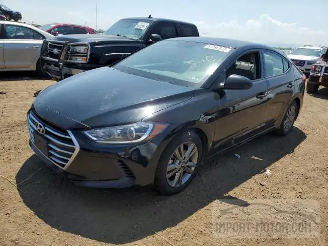 hyundai elantra 2018 5npd84lf7jh242046