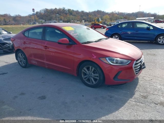 hyundai elantra 2018 5npd84lf7jh247330