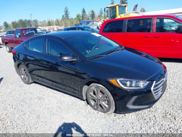 hyundai elantra 2018 5npd84lf7jh249918