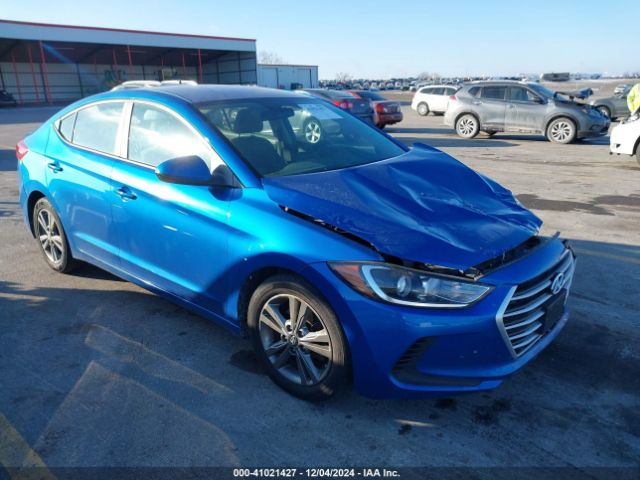 hyundai elantra 2018 5npd84lf7jh253791