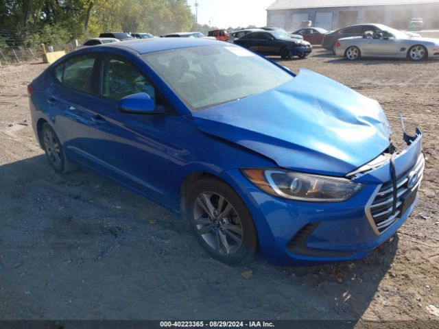 hyundai elantra 2018 5npd84lf7jh254973