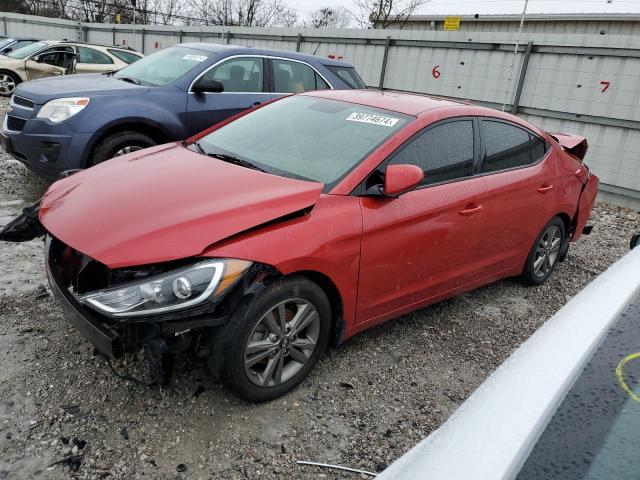 hyundai elantra 2018 5npd84lf7jh268081