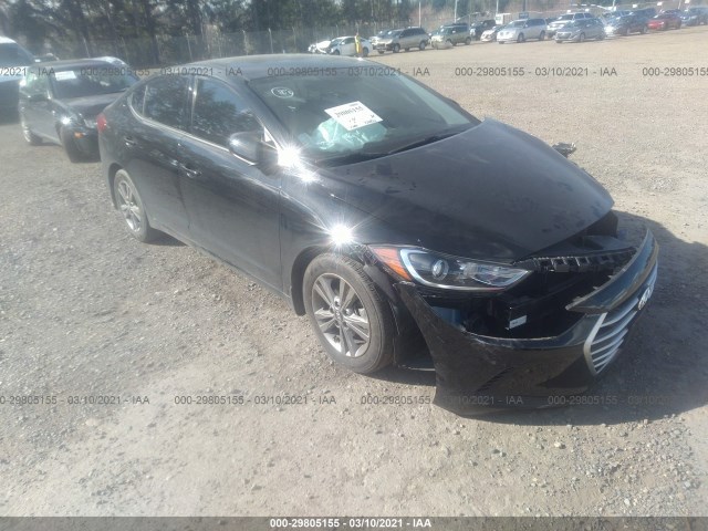 hyundai elantra 2018 5npd84lf7jh269280