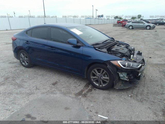 hyundai elantra 2018 5npd84lf7jh283745