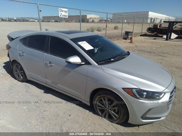 hyundai elantra 2018 5npd84lf7jh286239