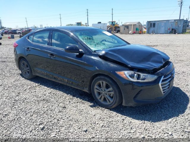 hyundai elantra 2018 5npd84lf7jh286970