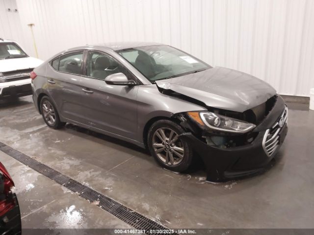 hyundai elantra 2018 5npd84lf7jh298911