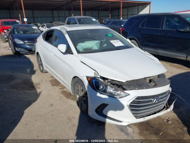 hyundai elantra 2018 5npd84lf7jh304643