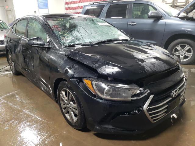 hyundai elantra se 2018 5npd84lf7jh317179