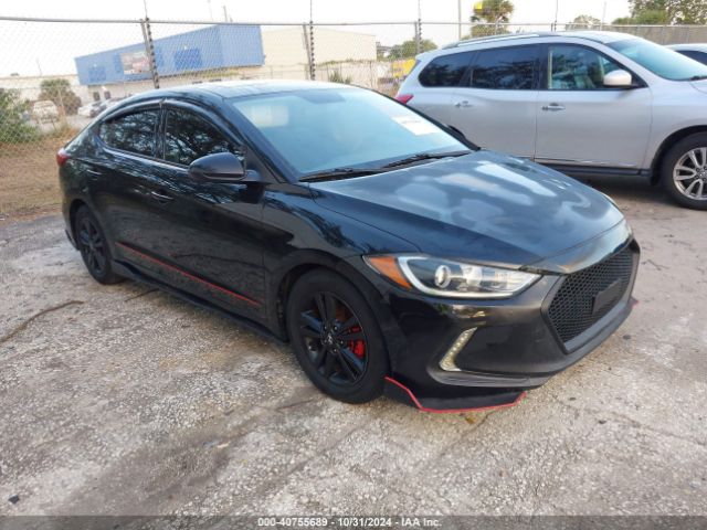 hyundai elantra 2018 5npd84lf7jh318462