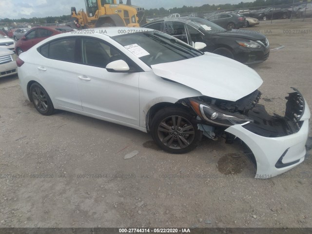 hyundai elantra 2018 5npd84lf7jh324584