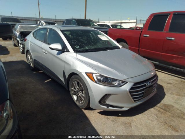 hyundai elantra 2018 5npd84lf7jh327825