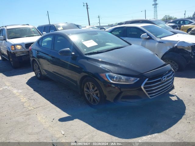 hyundai elantra 2018 5npd84lf7jh343197