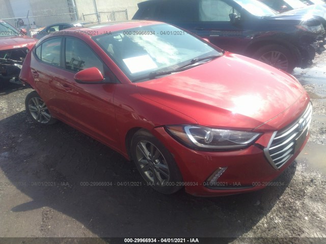 hyundai elantra 2018 5npd84lf7jh360713