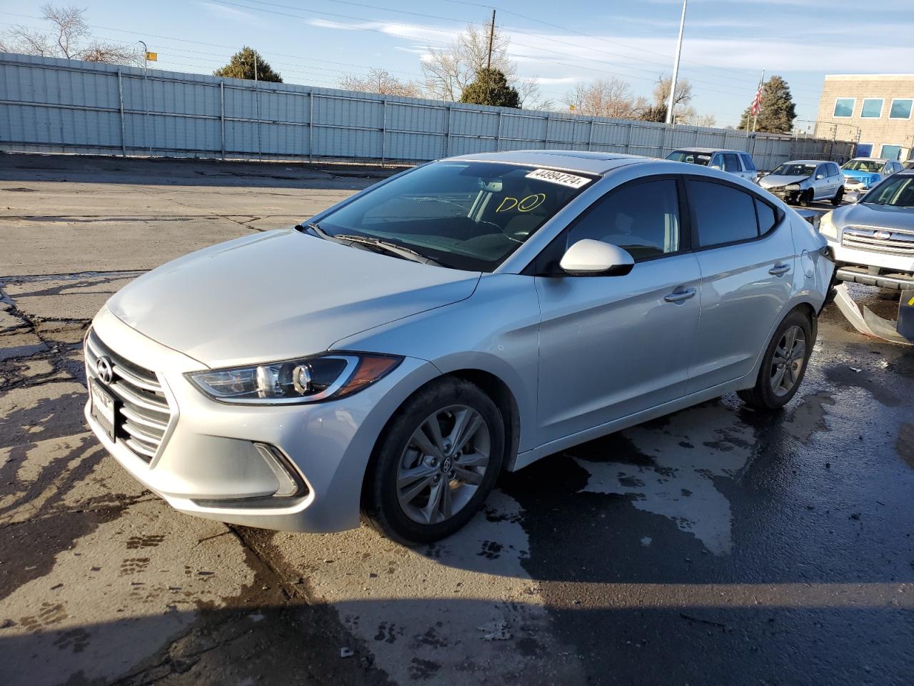 hyundai elantra 2018 5npd84lf7jh364616