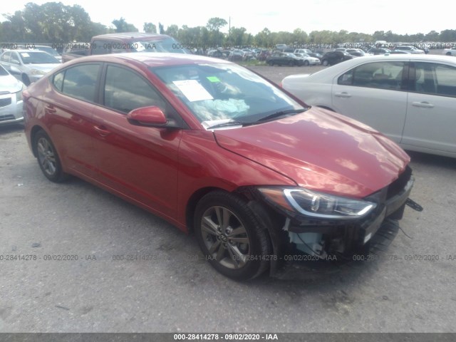 hyundai elantra 2018 5npd84lf7jh366091