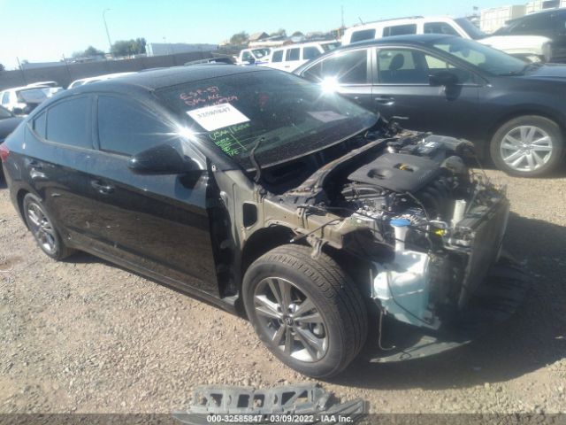 hyundai elantra 2018 5npd84lf7jh374269