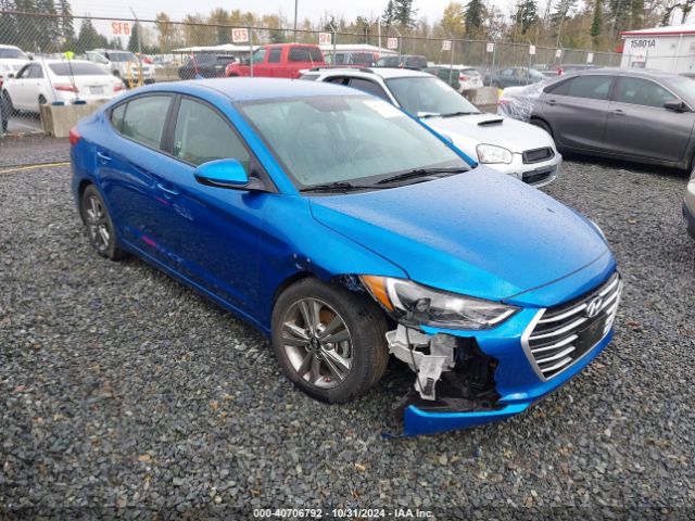 hyundai elantra 2018 5npd84lf7jh392559