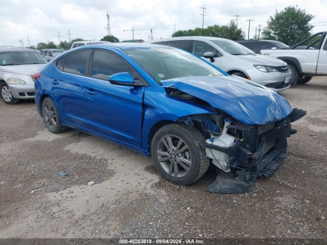 hyundai elantra 2018 5npd84lf7jh398393