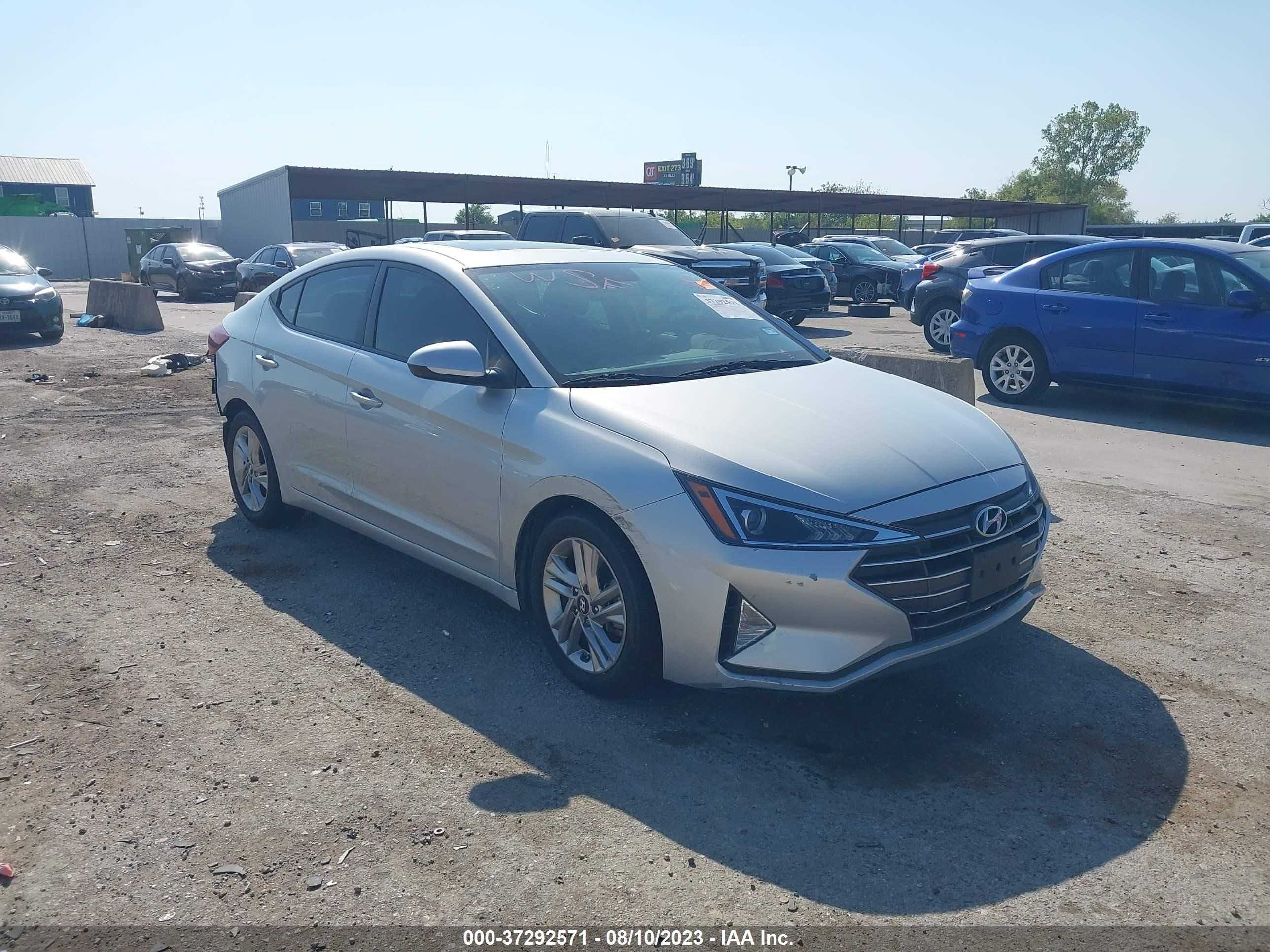 hyundai elantra 2019 5npd84lf7kh431801