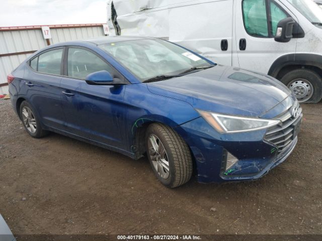 hyundai elantra 2019 5npd84lf7kh446153