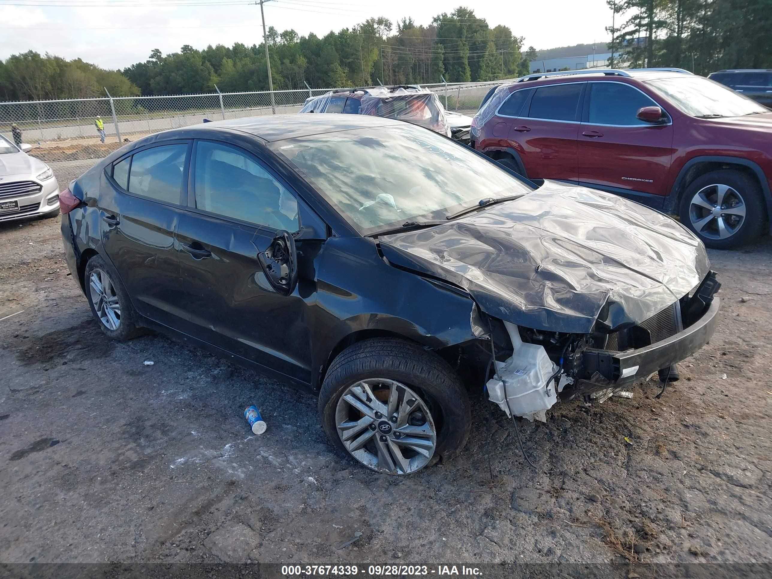 hyundai elantra 2020 5npd84lf7lh546819