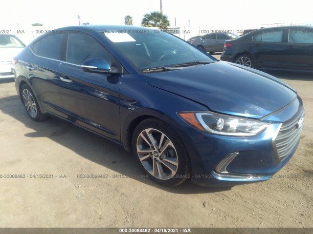 hyundai elantra 2017 5npd84lf8hh058129