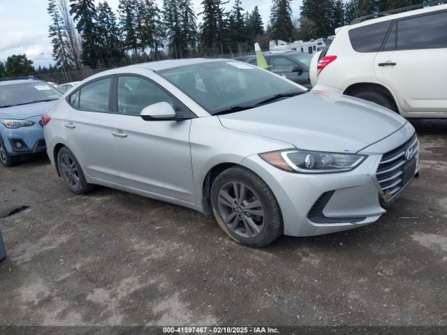 hyundai elantra 2018 5npd84lf8jh239866