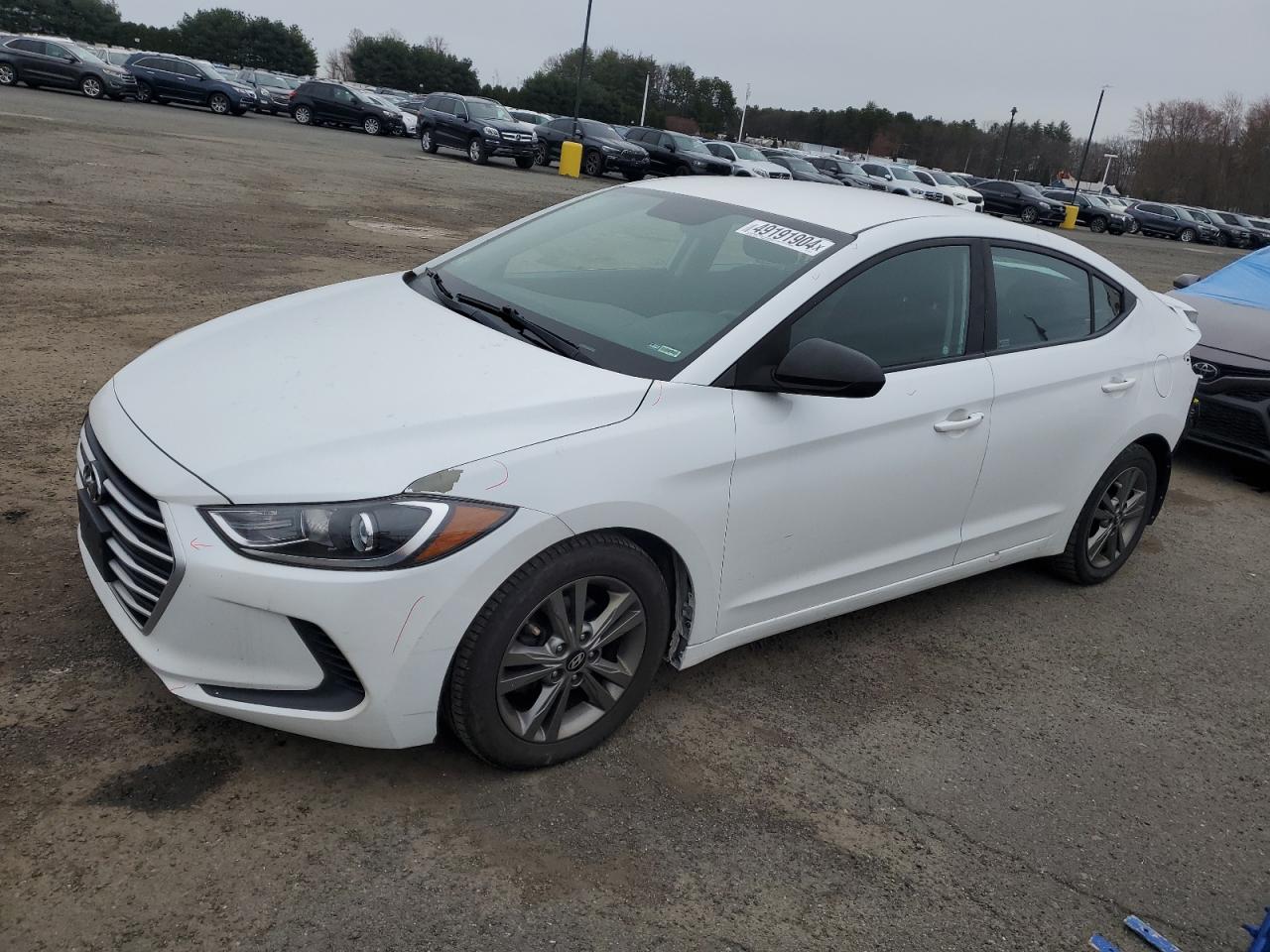 hyundai elantra 2018 5npd84lf8jh242380