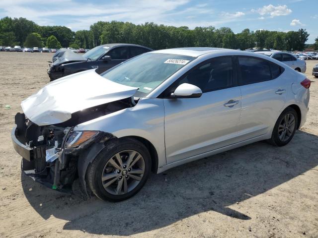 hyundai elantra 2018 5npd84lf8jh247725