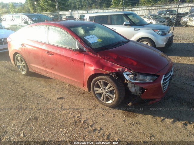 hyundai elantra 2018 5npd84lf8jh257929