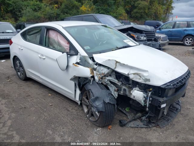 hyundai elantra 2018 5npd84lf8jh266372