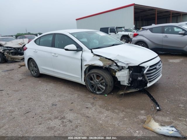 hyundai elantra 2018 5npd84lf8jh294334