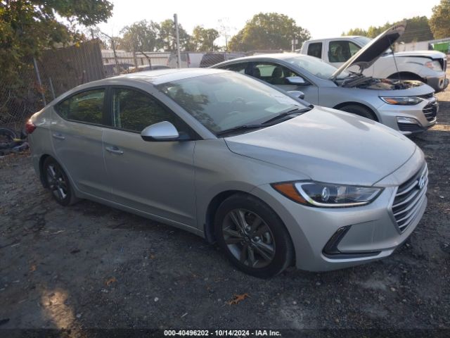 hyundai elantra 2018 5npd84lf8jh301895