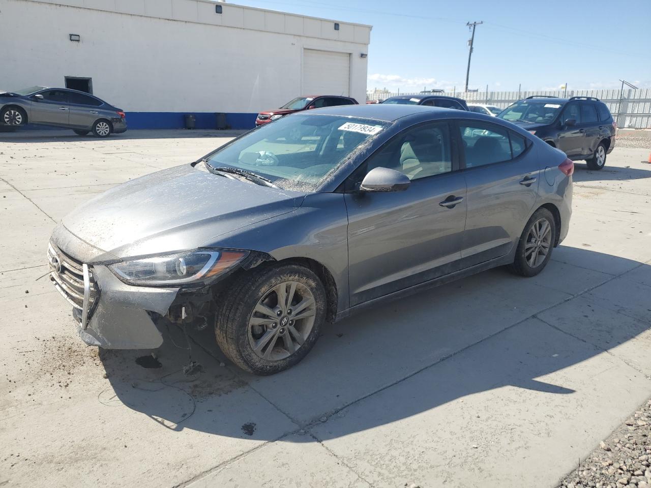 hyundai elantra 2018 5npd84lf8jh305946