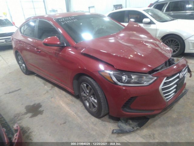 hyundai elantra 2018 5npd84lf8jh325243