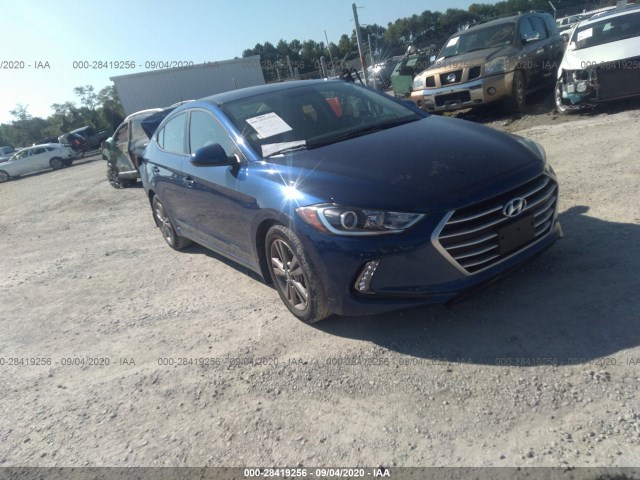 hyundai elantra 2018 5npd84lf8jh337957