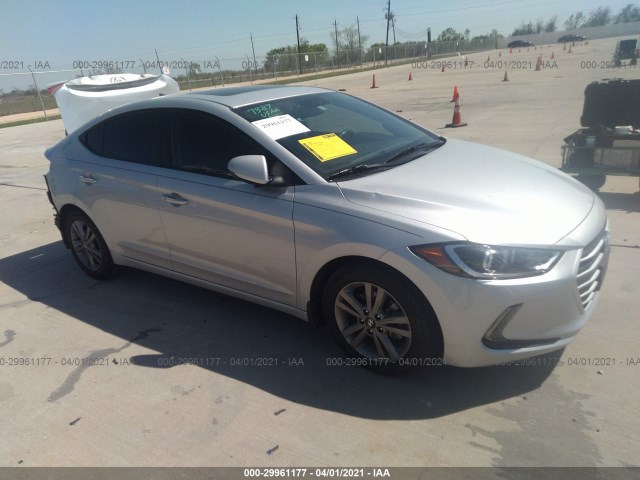 hyundai elantra 2018 5npd84lf8jh340079