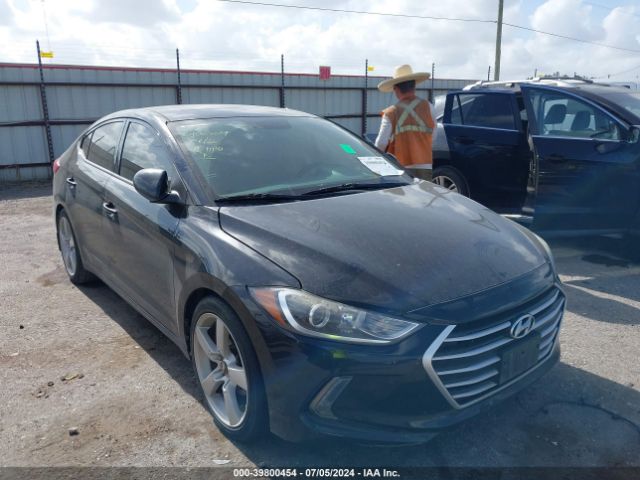 hyundai elantra 2018 5npd84lf8jh343449