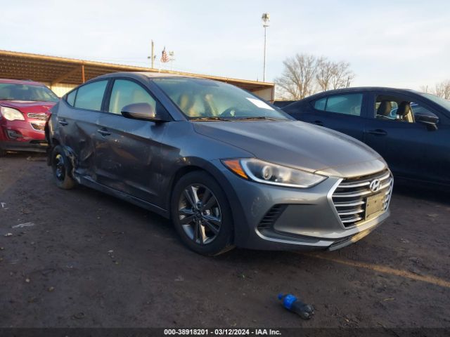 hyundai elantra 2018 5npd84lf8jh365998